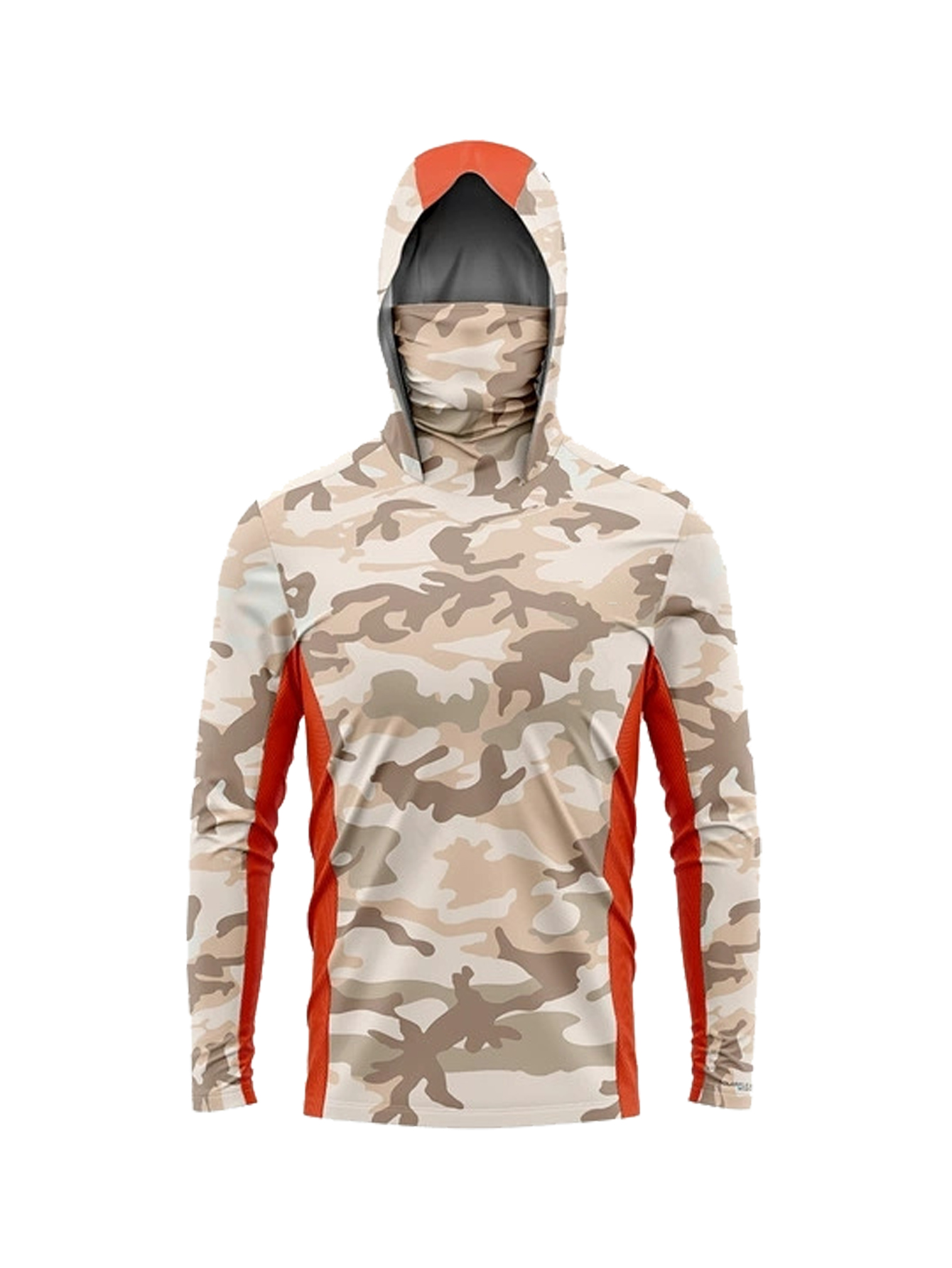 Fishing Shirt Uv Protection - Мужская рубашка с капюшоном для рыбалки