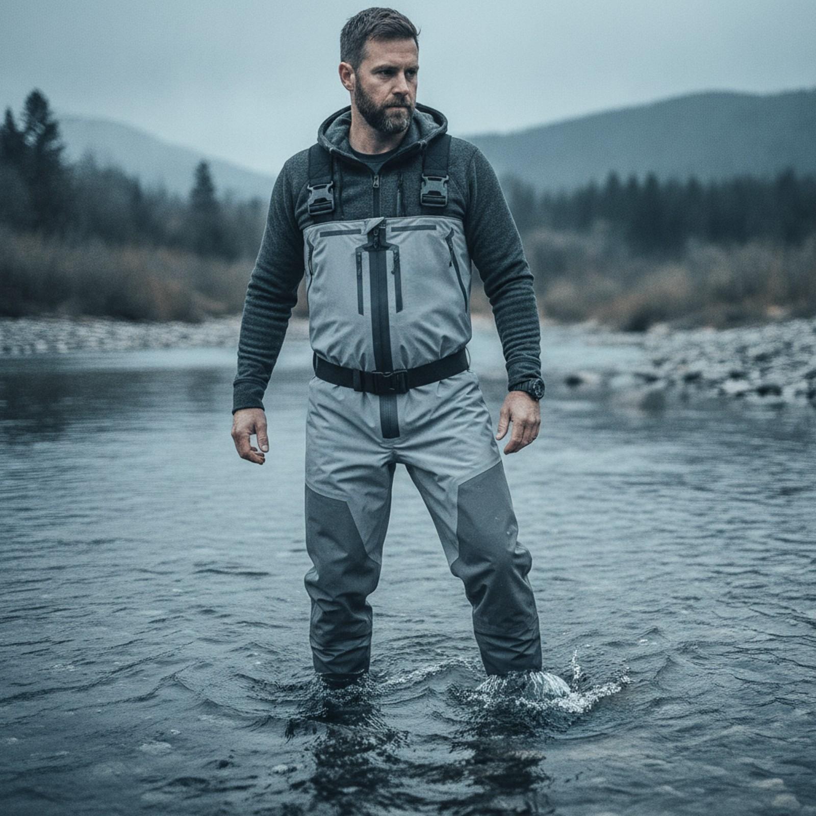 Fishing Waders - Водонепроницаемые рыбацкие вейдерсы для мужчин, дышащие