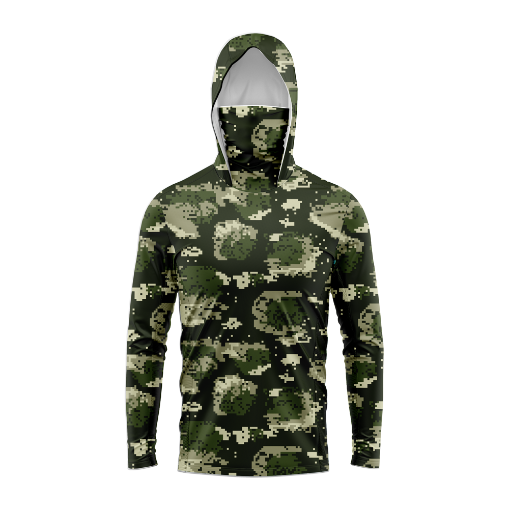 Мужская рубашка с капюшоном дл – обзор и цена Fishing Shirt Uv Protection