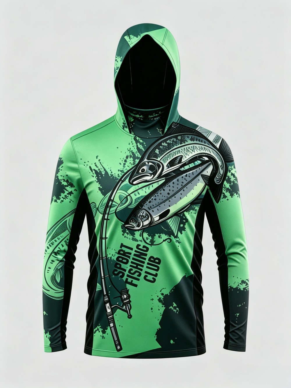 Мужская толстовка для рыбалки  – обзор и цена Fishing Hoodie