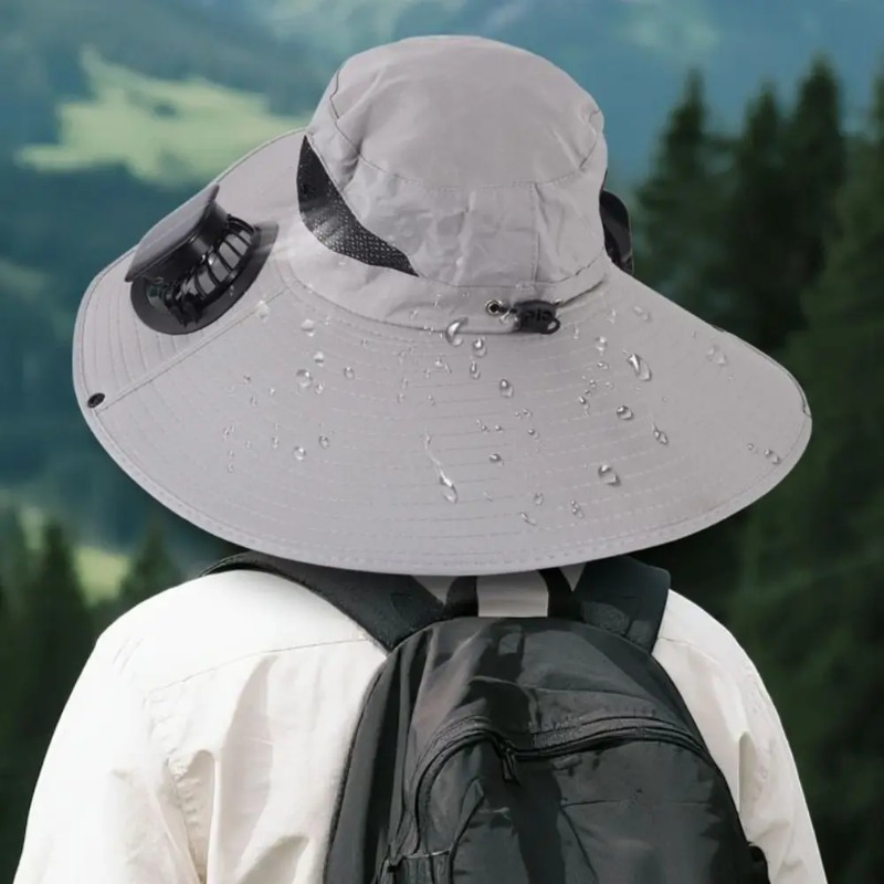 Бейсболка с солнечной зарядкой – обзор и цена Fishing Hat